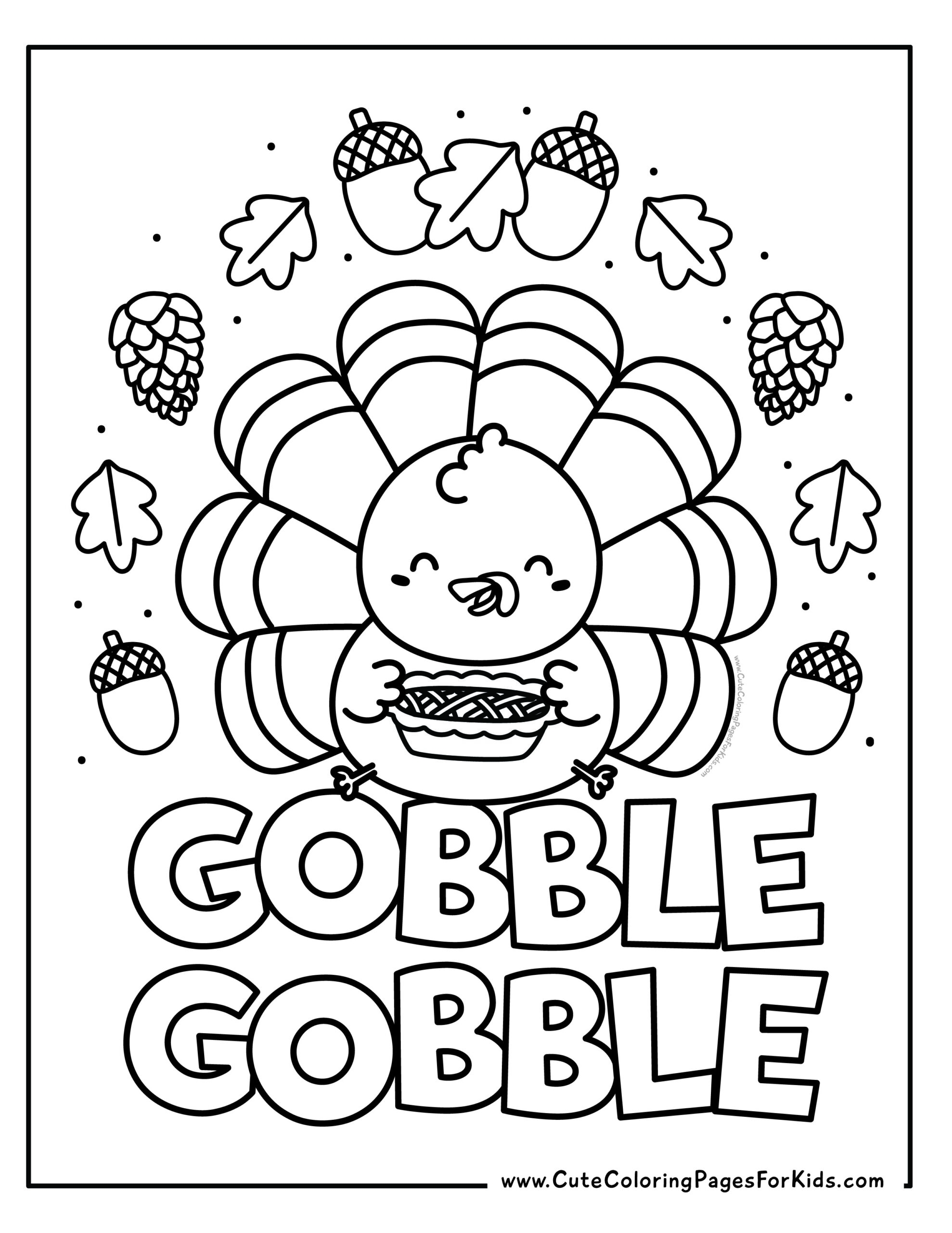 10 Thanksgiving Coloring Pages Free Printable PDFs Cute Coloring Pages For Kids 10 Thanksgiving Coloring Pages Free Printable PDFs Cute Coloring Pages For Kids