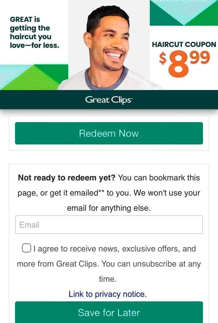  100 Active Great Clips Coupons 8 99 April 2025
