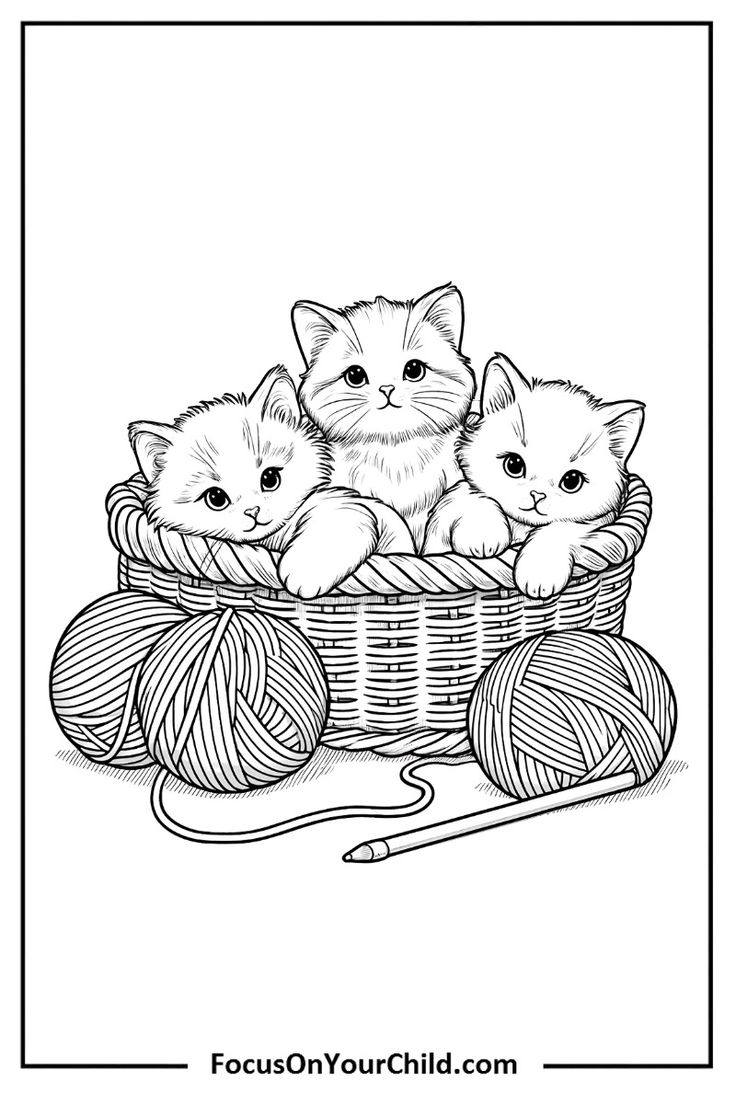 17 Cat Coloring Pages Free PDF Printables