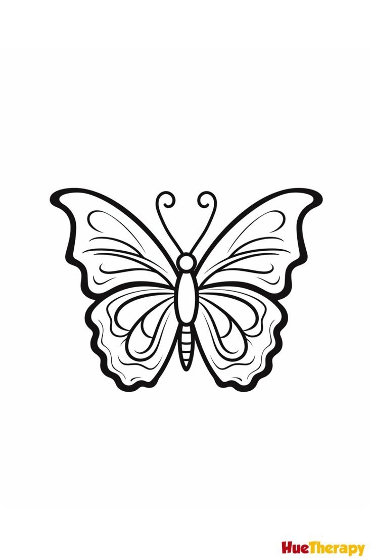 printable butterfly coloring sheets