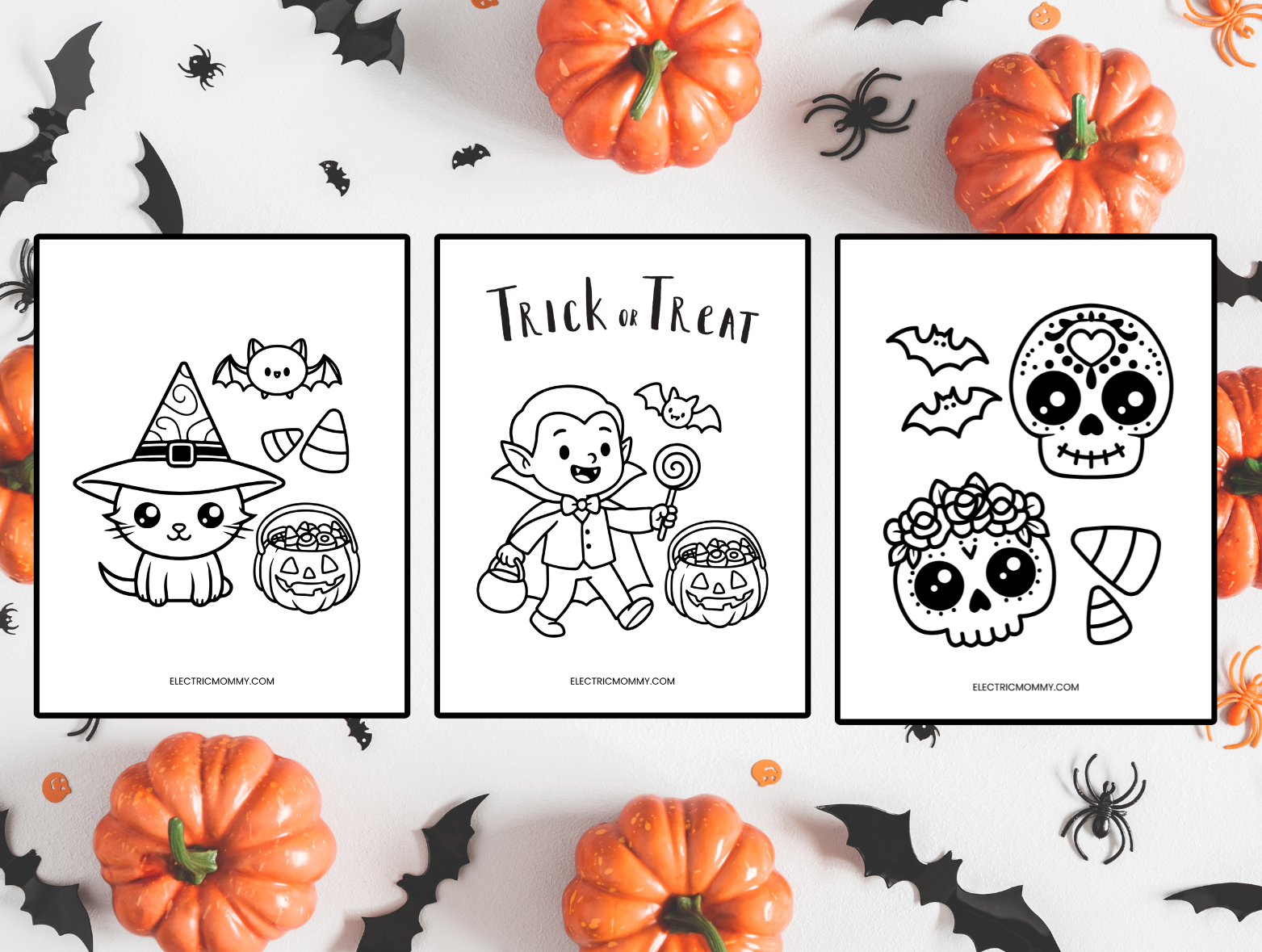 20 Free Halloween Coloring Pages For Kids Ready To Print