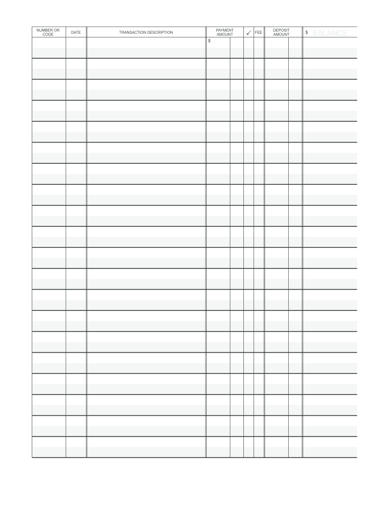 2010 2026 Form Cengage Blank Check Register Fill Out Sign Share Online PdfFiller 2010 2026 Form Cengage Blank Check Register Fill Out Sign Share Online PdfFiller
