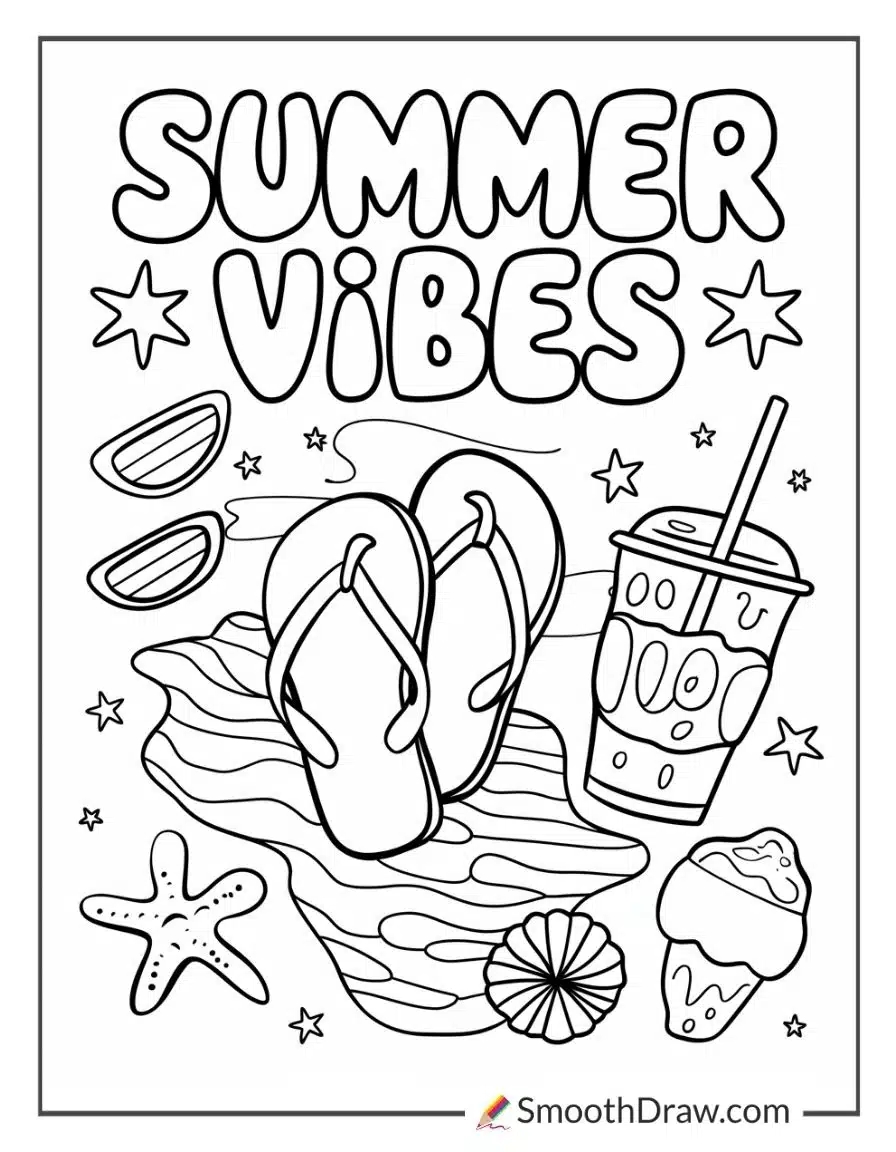 29 Summer Coloring Pages