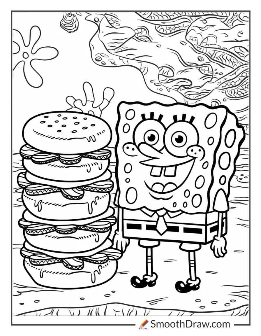 35 SpongeBob Coloring Pages Free Printables 35 SpongeBob Coloring Pages Free Printables