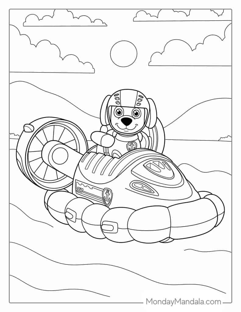 58 Paw Patrol Coloring Pages Free PDF Printables 