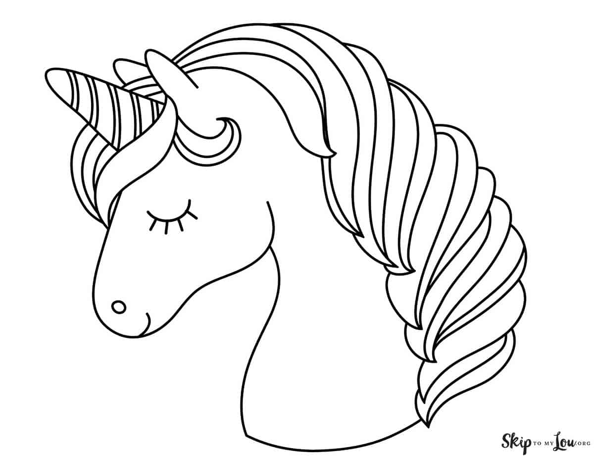 unicorn coloring pages printable free