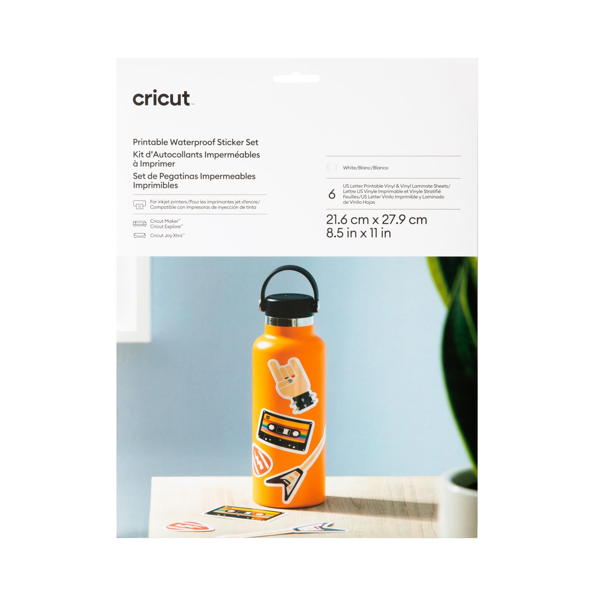 cricut printable sticker paper