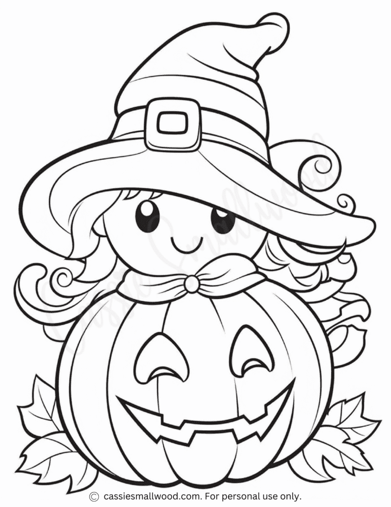 halloween printable coloring pages