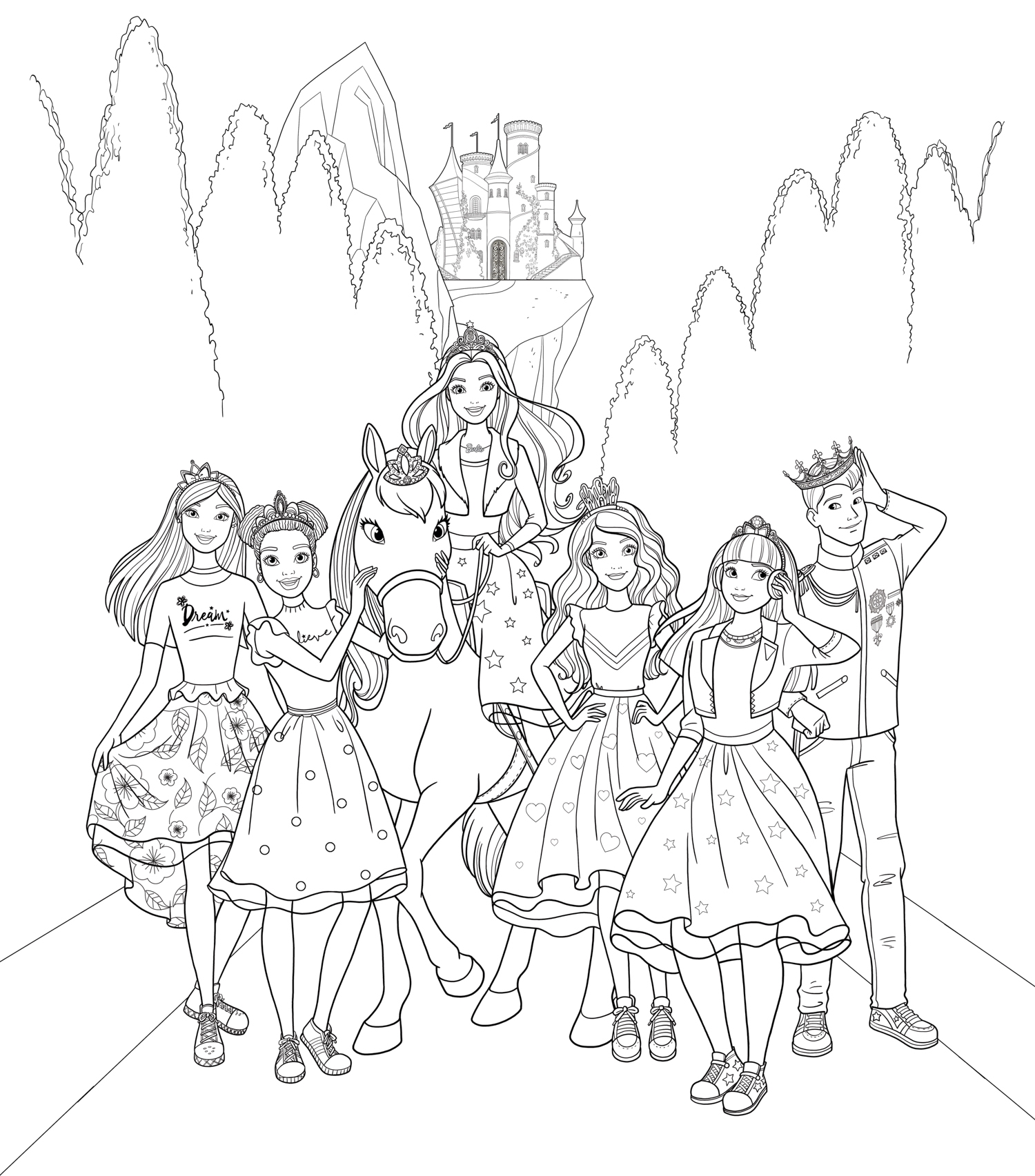 Barbie Princess Adventure 21 Coloring Pages YouLoveIt Barbie Princess Adventure 21 Coloring Pages YouLoveIt