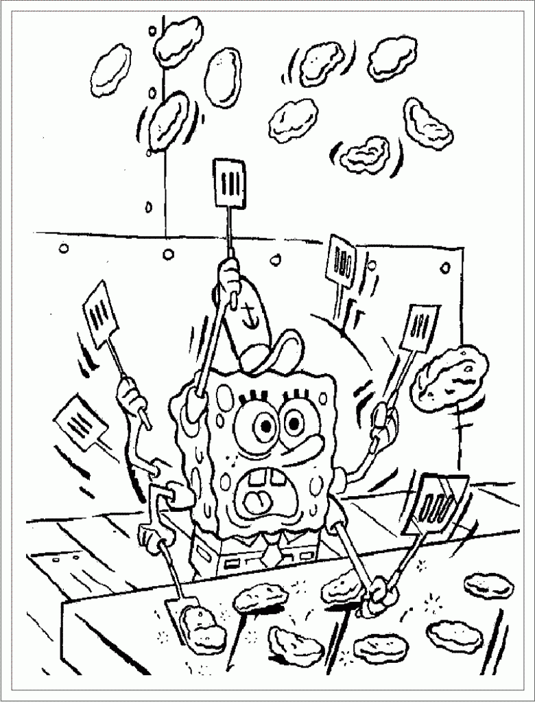 spongebob coloring pages printable spongebob coloring pages printable