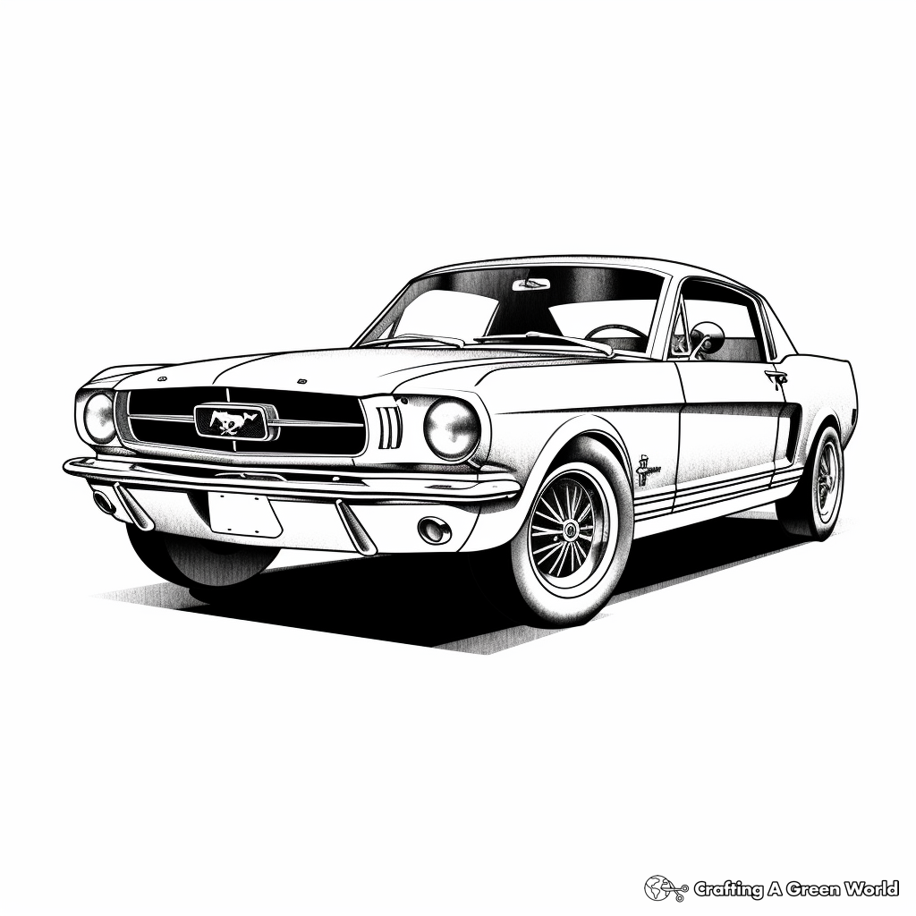 Classic Car Coloring Pages Free Printable 