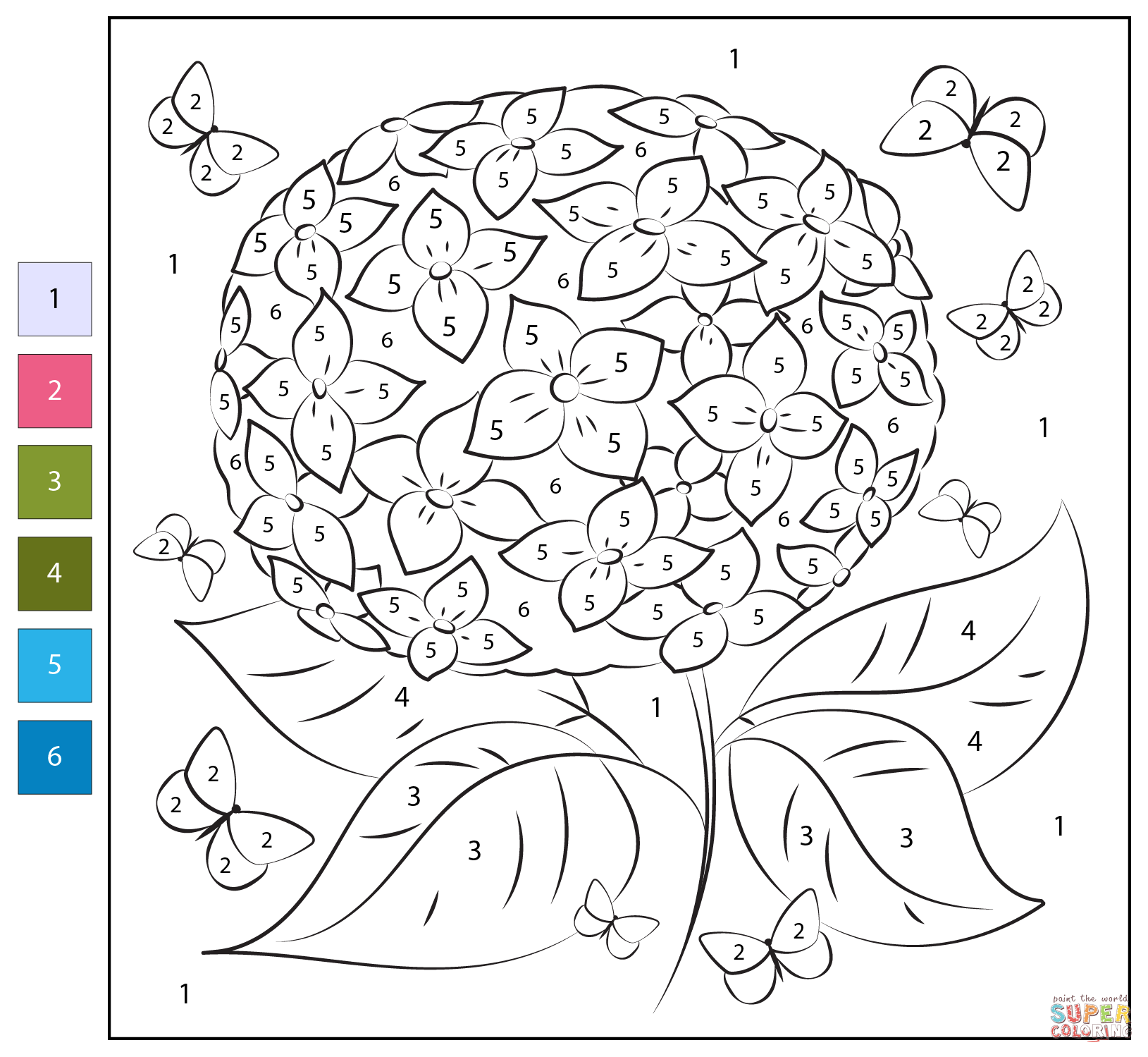 printable color by number pages printable color by number pages