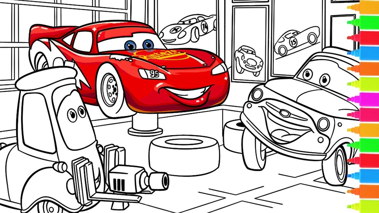 disney cars printable coloring pages
