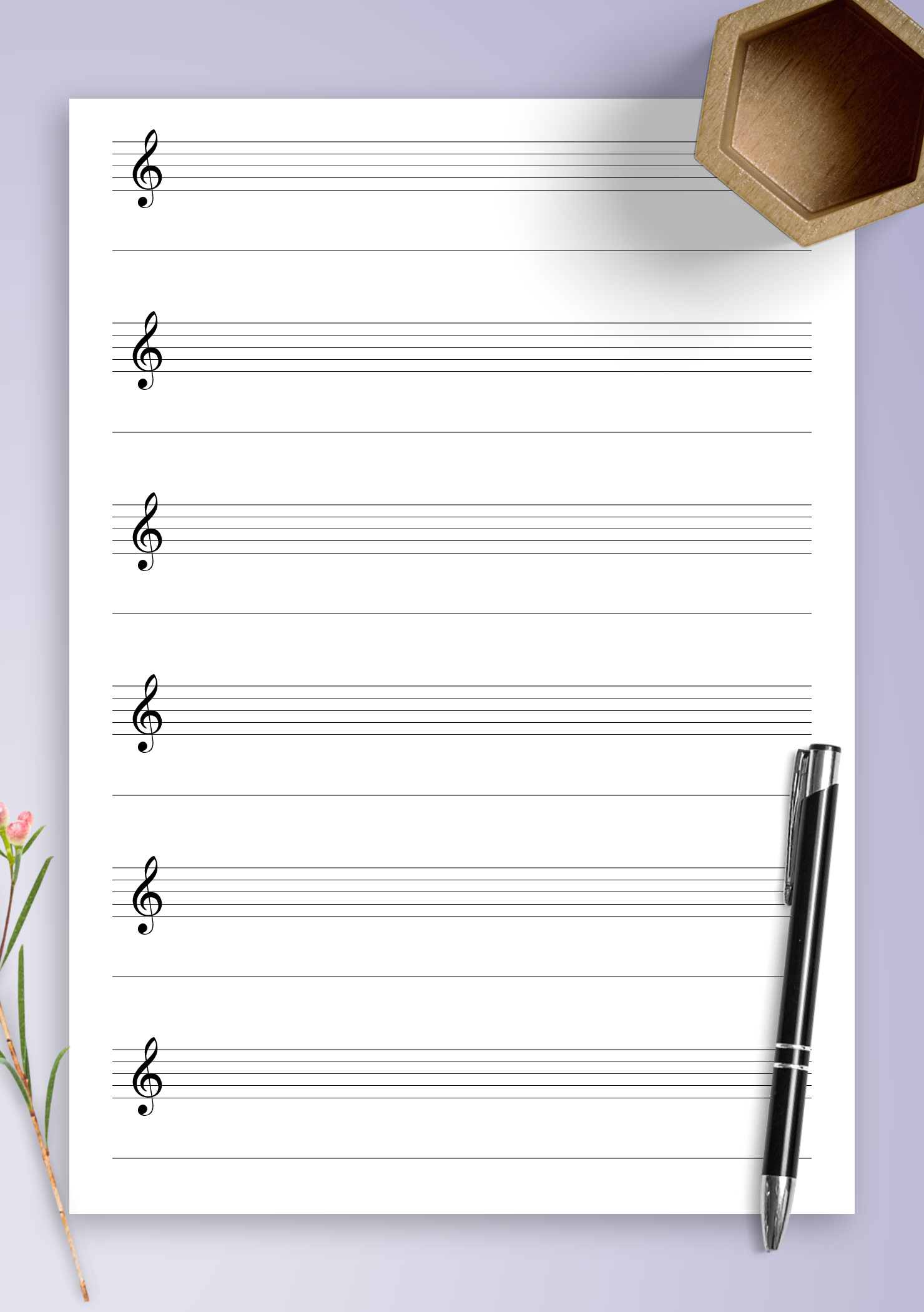 Download Treble Clef Staff Paper With Lyrics Line Printable Music Sheet Download Treble Clef Staff Paper With Lyrics Line Printable Music Sheet
