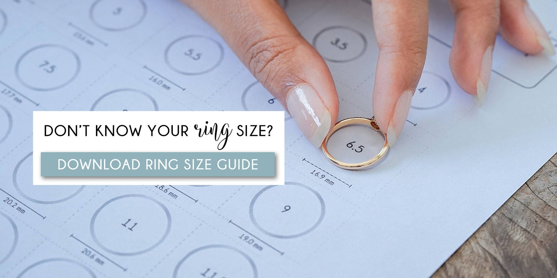 Download Your Free Ring Size Guide Here Gardens Of The Sun Ethical Jewelry