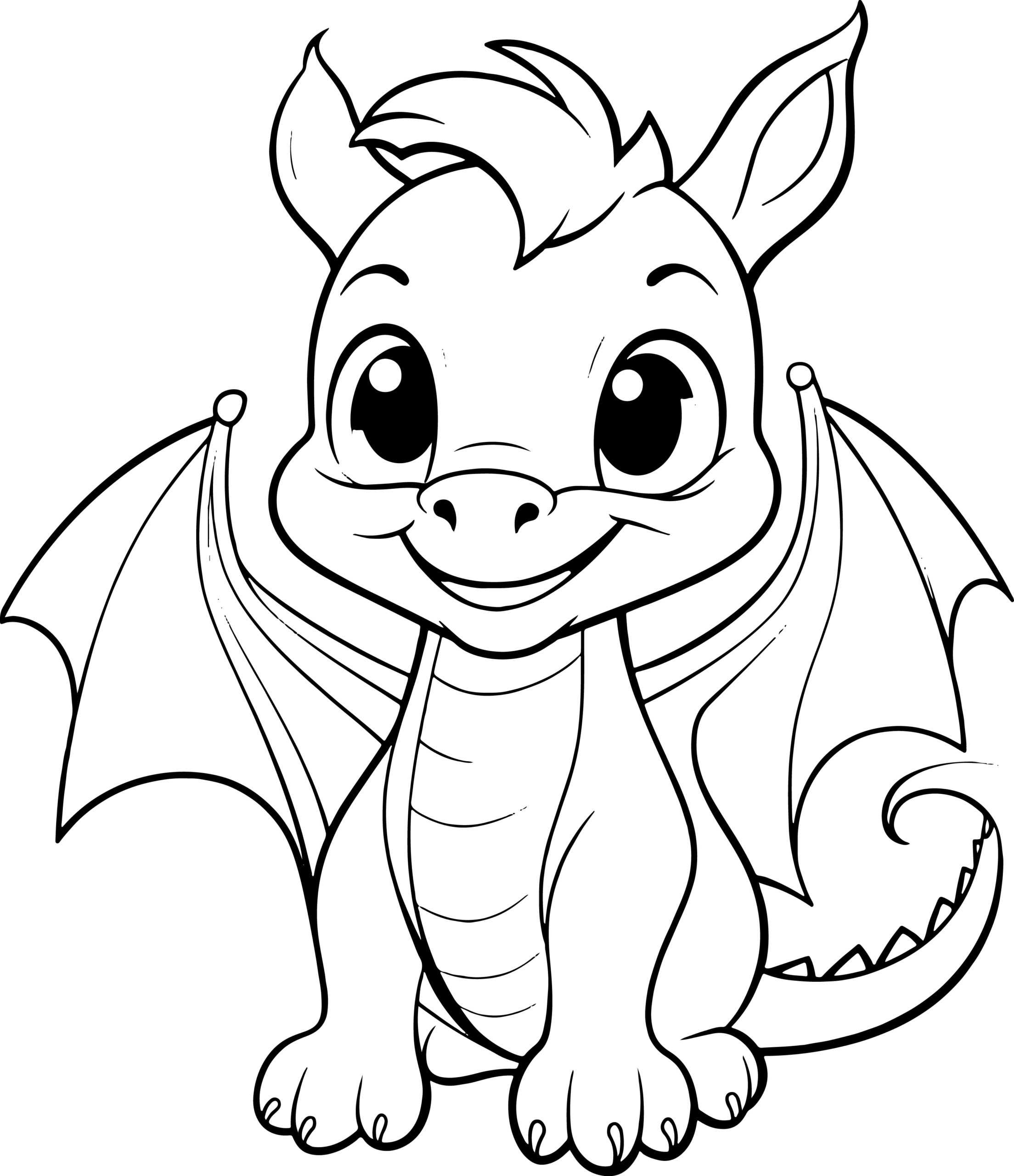 dragon coloring pages printable