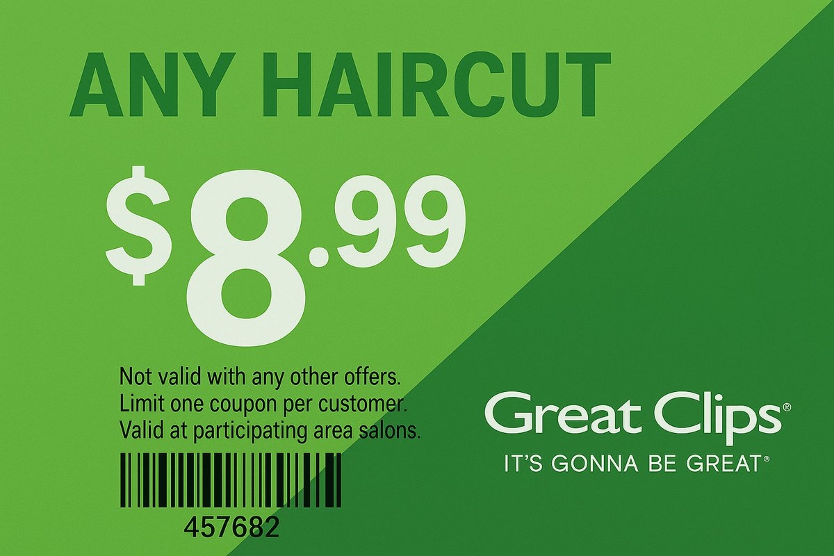  FLASH DEAL ALERT Https t co oYZv0tc4r8 Great Clips Haircut Only 7 99 8 99 10 99 Printable Print Save Style Savings PrintCoupons Greatclipscouponsjanuary2026