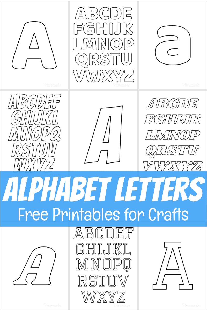 printable letters of the alphabet