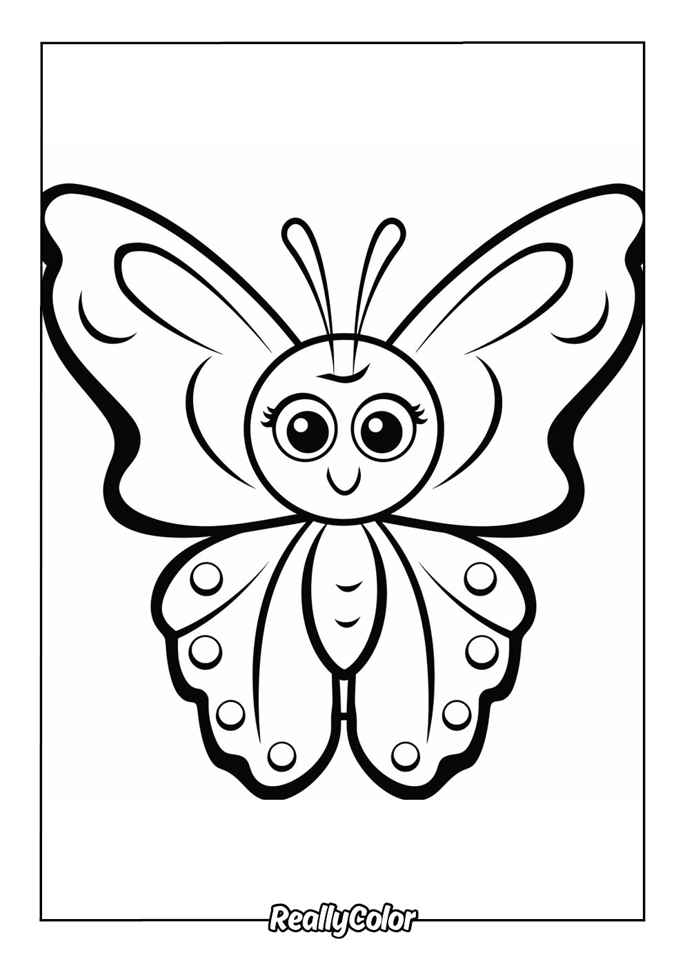 Free Printable Butterfly Coloring Pages Free Printable Butterfly Coloring Pages