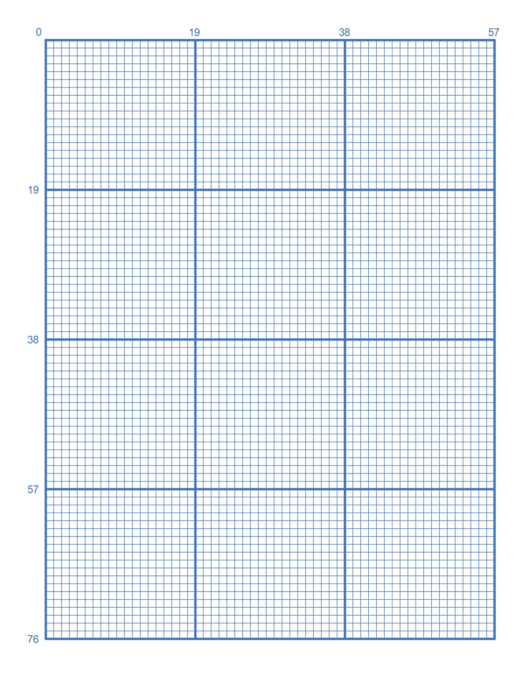 printable graph paper 1/4 inch