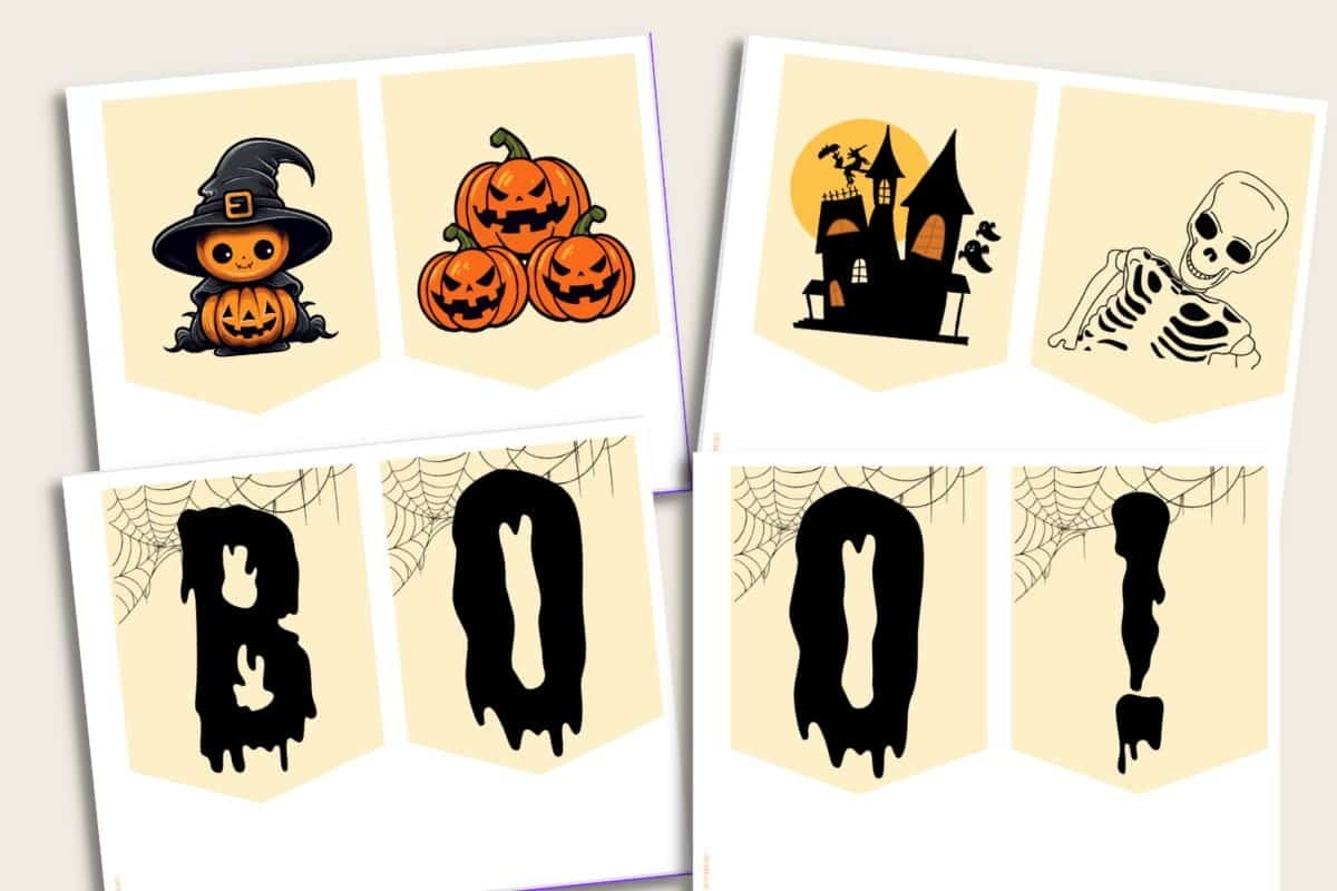 halloween decorations printable free