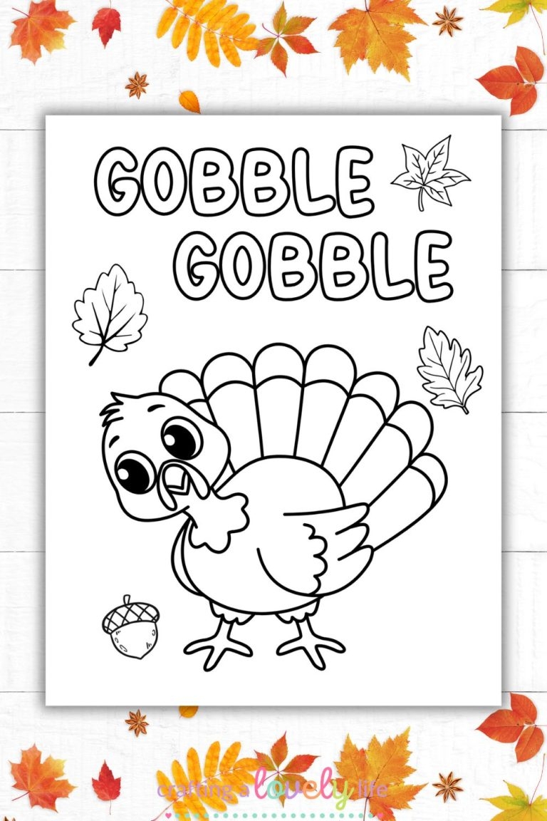 printable thanksgiving coloring pages