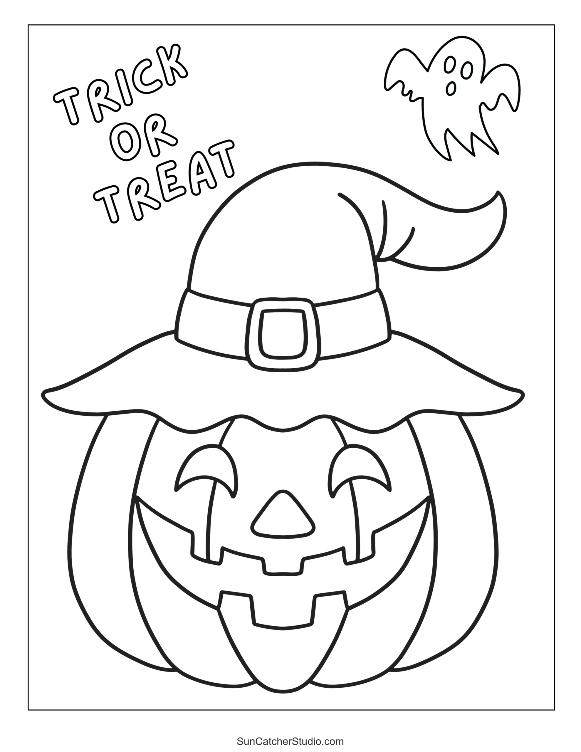 halloween coloring decorations printable halloween coloring decorations printable