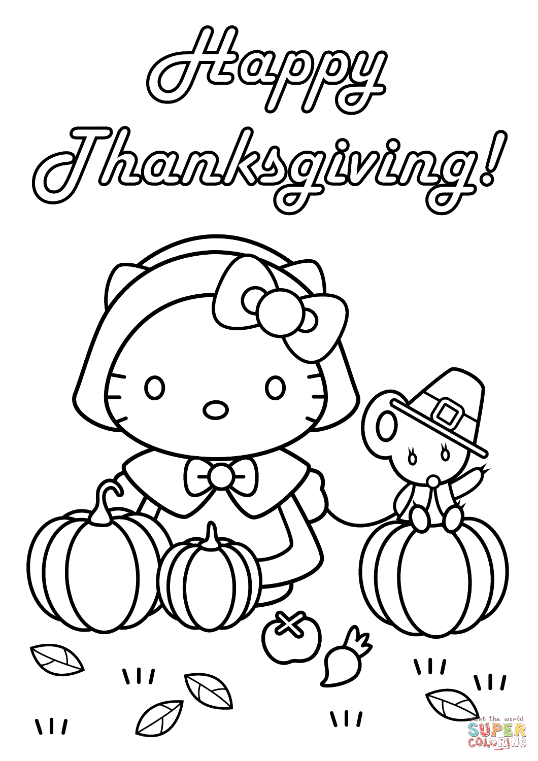 Hello Kitty 60 Free Printable Coloring Pages Hello Kitty 60 Free Printable Coloring Pages