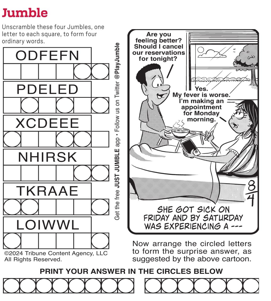 Jumble Puzzles