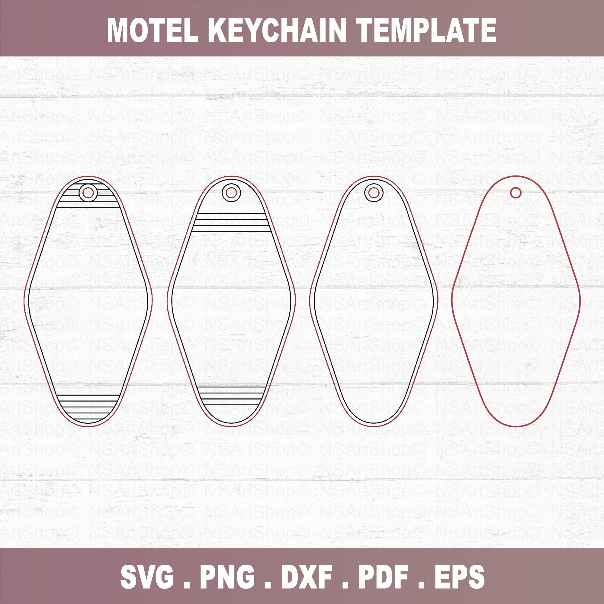 free printable keychain template plastic key tags