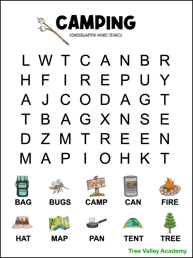 large print word search printable