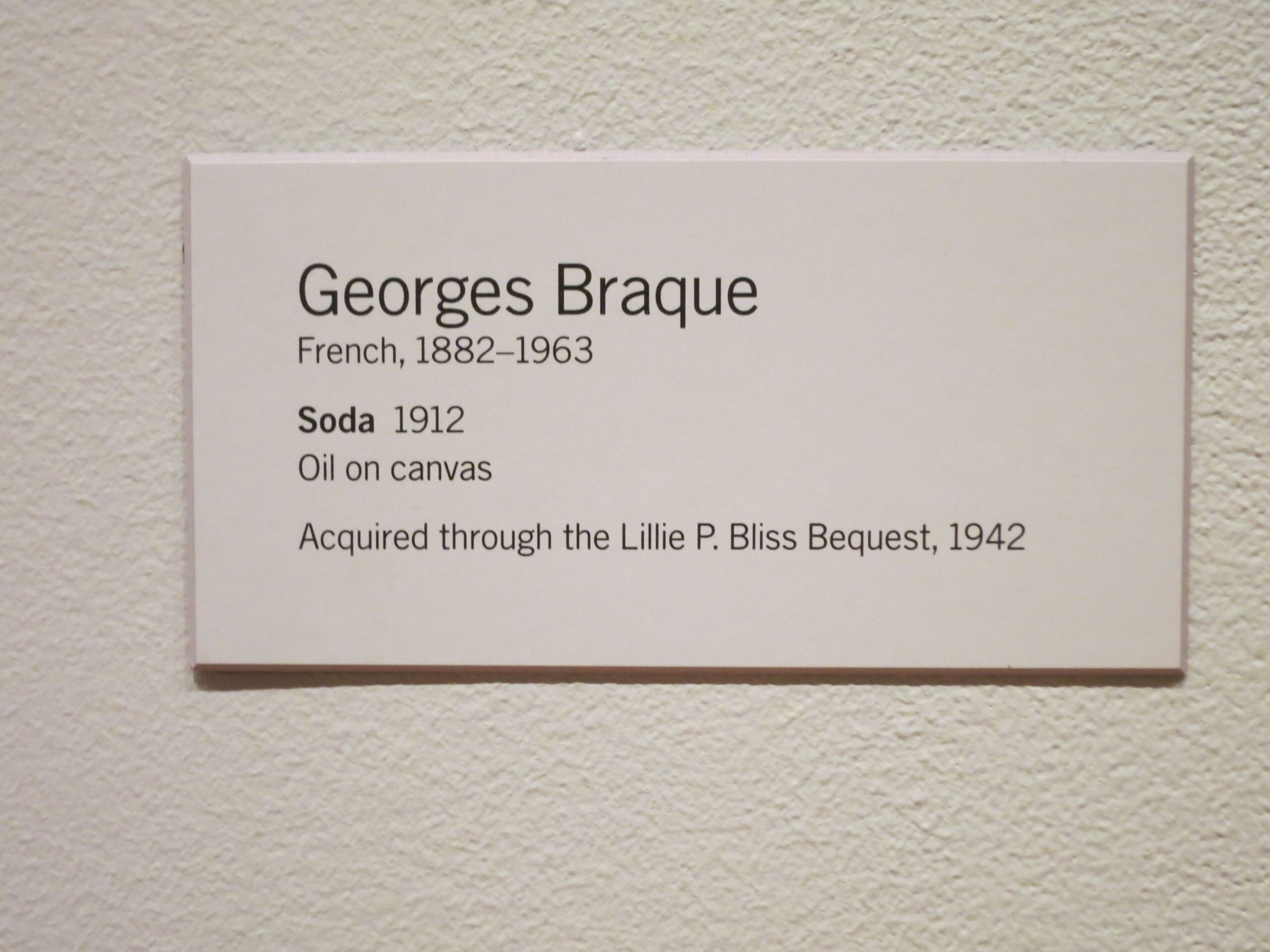 Museum Label Template