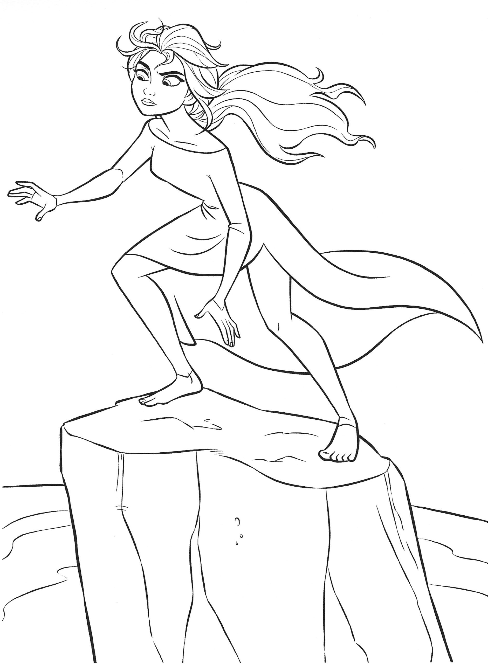 New Frozen 2 Coloring Pages With Elsa YouLoveIt