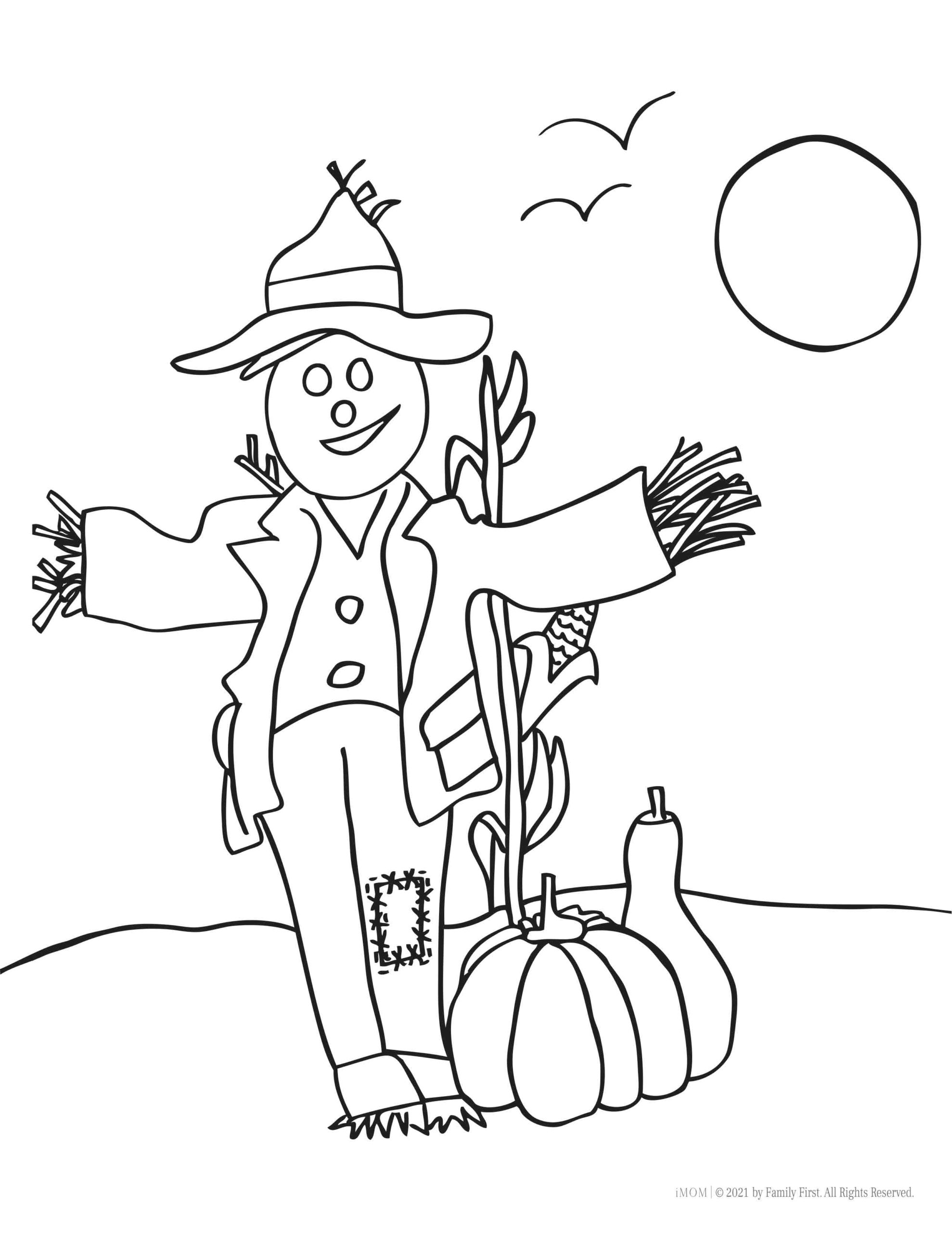 printable autumn pictures to color