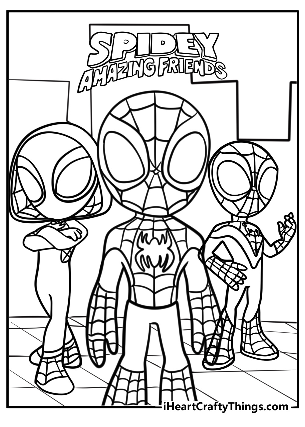 spiderman printable coloring pages