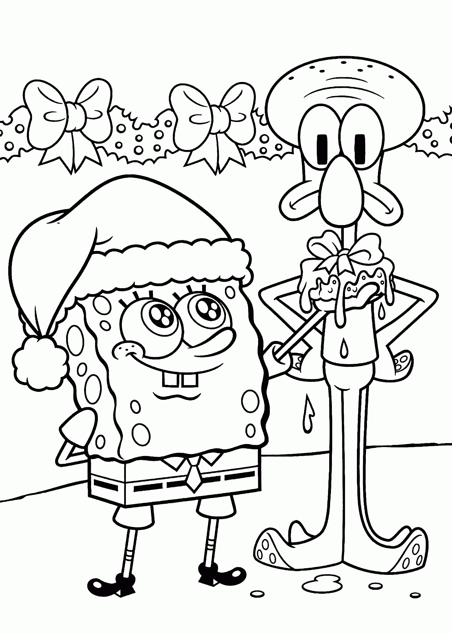 Spongebob And Squidward Coloring Pages For Kids Printable Free Printable Christmas Coloring Pages Coloring Pages Spongebob And Squidward Coloring Pages For Kids Printable Free Printable Christmas Coloring Pages Coloring Pages