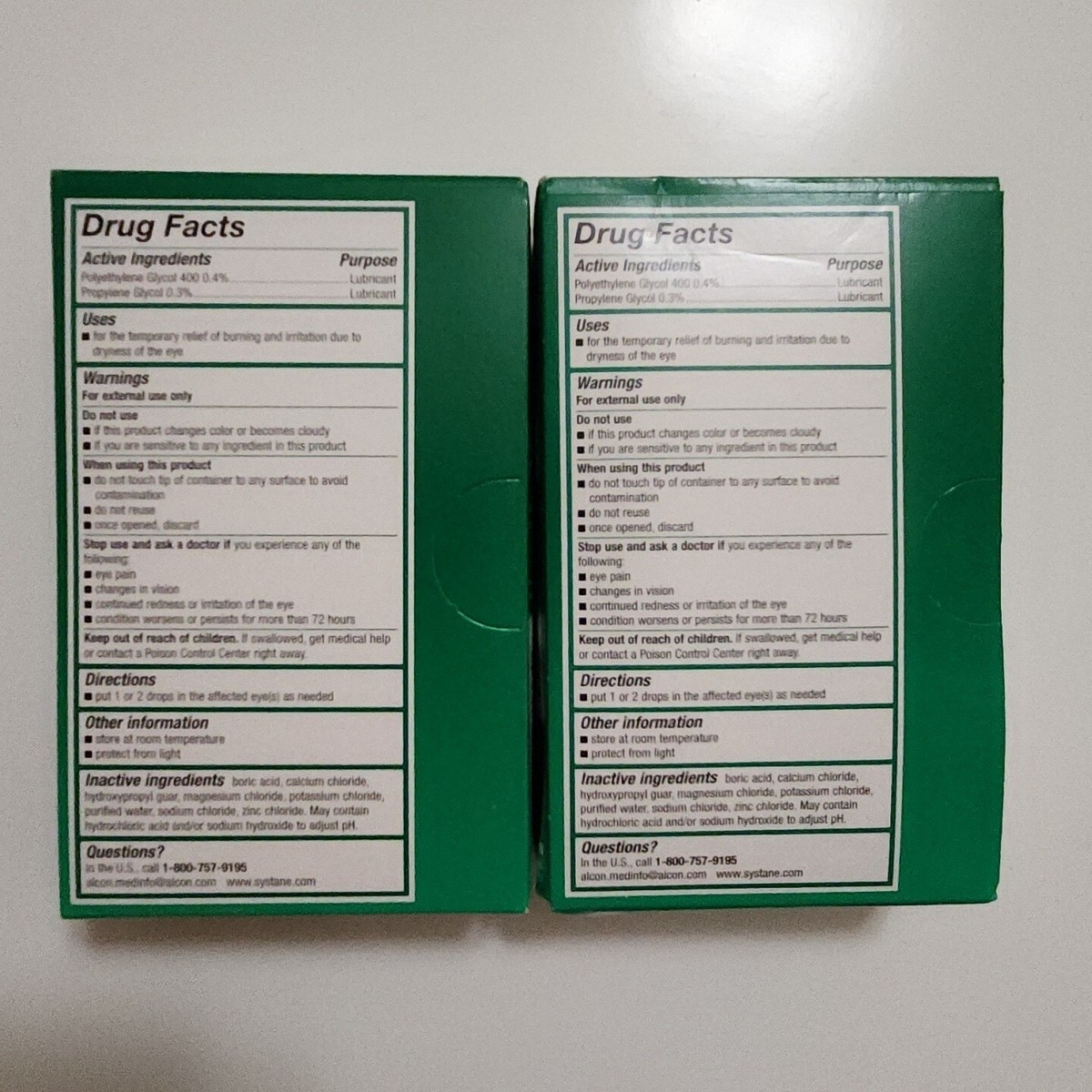 Systane Original PF Lubricant Eye Drops 30 Vials Each X2 Exp 09 2026 EBay