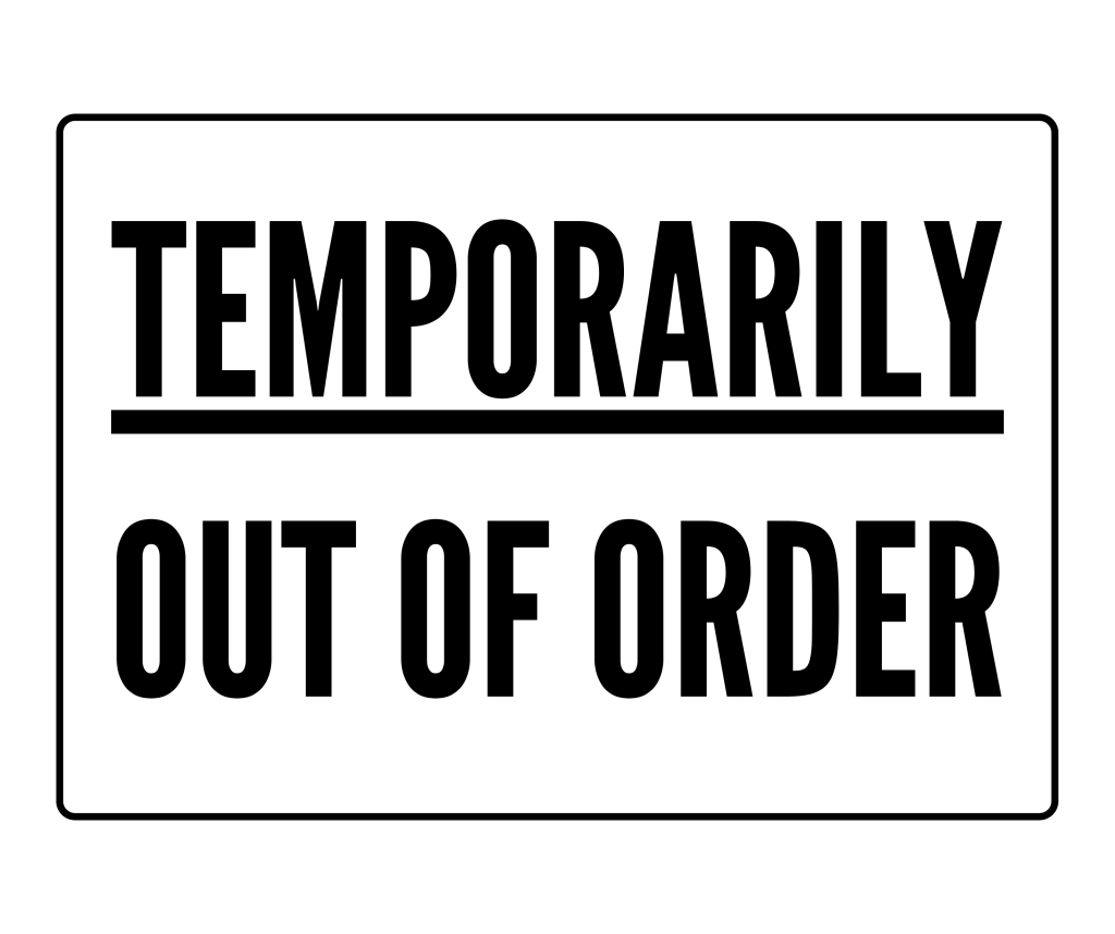 Temporarily Out Of Order Sign Printable Templates Free PDF Downloads Temporarily Out Of Order Sign Printable Templates Free PDF Downloads