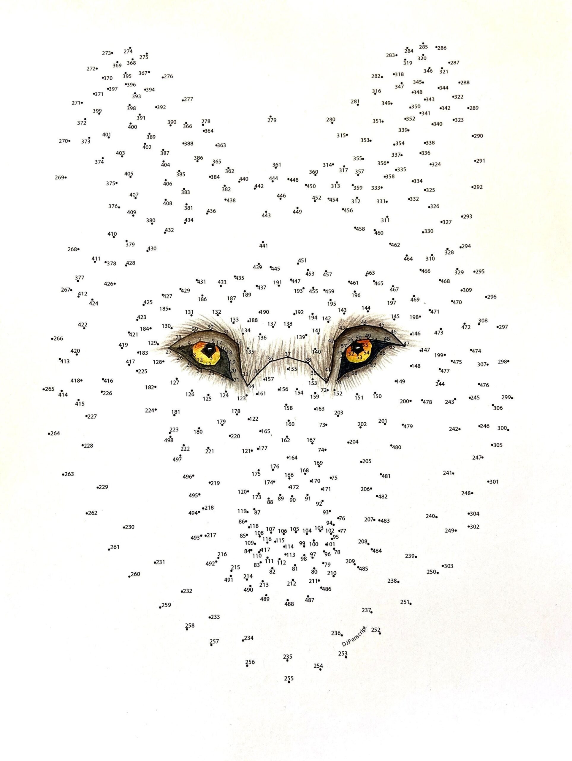 dot to dot printable